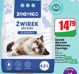 Dino Żwirek dla kota silikonowy Zoomigo oferta