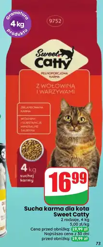 Dino Sucha karma dla kota Sweet Catty oferta