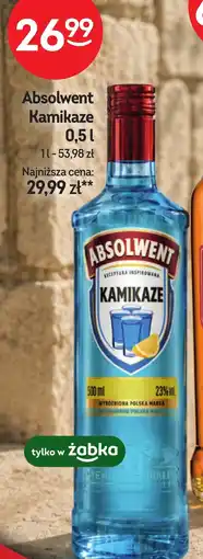 Żabka Napój spirytusowy Absolwent oferta
