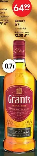 Żabka Whisky Grant's oferta