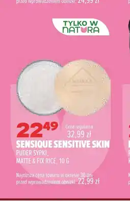 Drogerie Natura Puder Sensique oferta