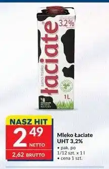 Makro Mleko UHT Łaciate 3,2% oferta