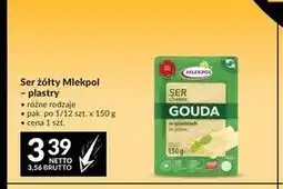 Makro Ser żółty w plastrach Mlekpol oferta