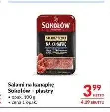 Makro Salami na kanapkę plastry Sokołów oferta
