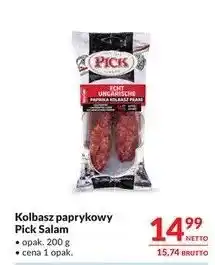Makro Kołbasz paprykowy Pick Salam oferta