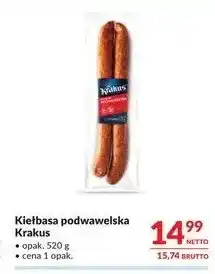 Makro Kiełbasa podwawelska Krakus oferta