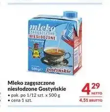 Makro Mleko zagęszczone niesłodzone Gostyńskie oferta
