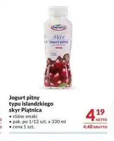 Makro Jogurt pitny typu islandzkiego skyr Piątnica oferta