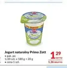 Makro Jogurt naturalny Primo Zott oferta