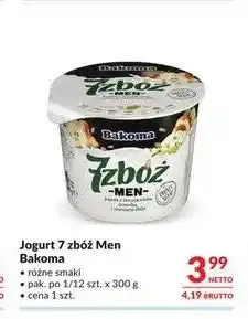Makro Jogurt 7 zbóż Men Bakoma oferta