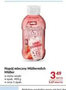 Makro Napój mleczny Müllermilch Müller oferta