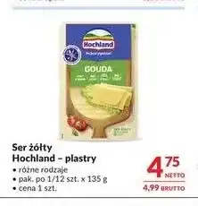 Makro Ser żółty w plastrach Hochland oferta