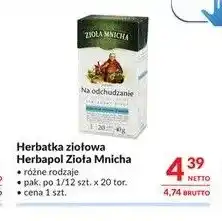 Makro Herbatka ziołowa Herbapol Zioła Mnicha oferta