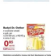 Makro Budyń Dr. Oetker oferta