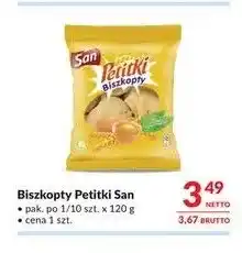 Makro Biszkopty Petitki San oferta
