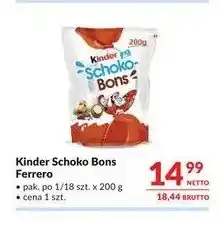 Makro Cukierki Kinder Schoko-Bons Ferrero oferta