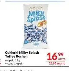 Makro Cukierki Milky Splash Toffee Roshen oferta