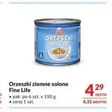 Makro Orzeszki ziemne solone Fine Life oferta