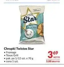 Makro Chrupki Twistos Fromage Star oferta