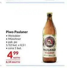 Makro Piwo Paulaner Weissbier oferta