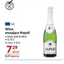Makro Wino musujące Napoli białe półsłodkie oferta