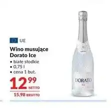 Makro Wino musujące Dorato Ice białe słodkie oferta