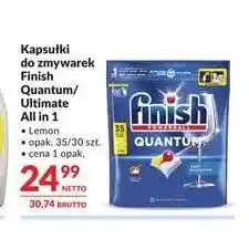 Makro Kapsułki do zmywarek Finish Quantum Lemon oferta