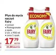 Makro Płyn do mycia naczyń Fairy Lemon 2-pak oferta