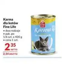 Makro Karma dla kotów Fine Life oferta