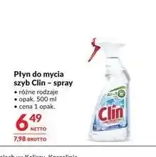 Makro Płyn do mycia szyb Clin spray oferta