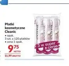 Makro Płatki kosmetyczne Cleanic 3-pak oferta