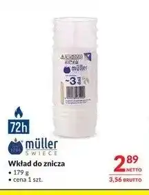 Makro Wkład do znicza Müller Świece oferta
