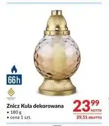 Makro Znicz Kula dekorowana Sadownicy oferta
