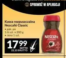 Makro Kawa rozpuszczalna Nescafé Classic oferta