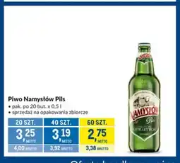 Makro Piwo Namysłów Pils oferta