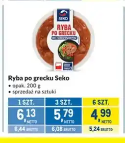Makro Ryba po grecku Seko oferta