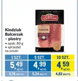 Makro Kindziuk w plastrach Balcerzak oferta