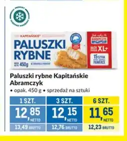 Makro Paluszki rybne Kapitańskie Abramczyk oferta