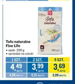 Makro Tofu naturalne Fine Life oferta