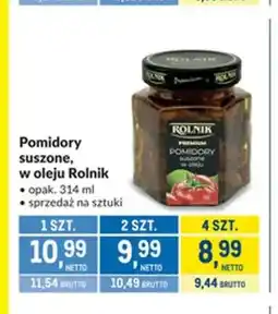 Makro Pomidory suszone w oleju Rolnik oferta