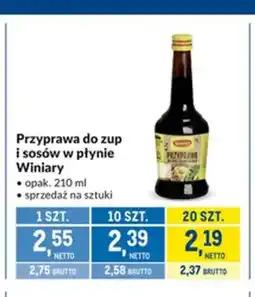 Makro Przyprawa do zup i sosów w płynie Winiary oferta