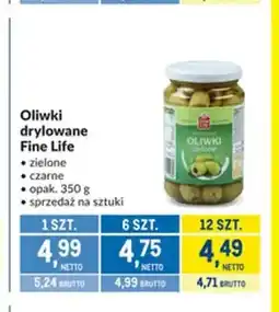 Makro Oliwki drylowane zielone Fine Life oferta