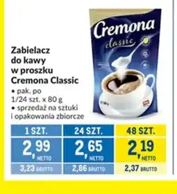 Makro Zabielacz do kawy w proszku Cremona Classic oferta