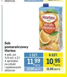 Makro Sok pomarańczowy Hortex oferta
