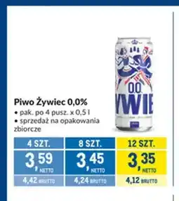 Makro Piwo bezalkoholowe Żywiec oferta