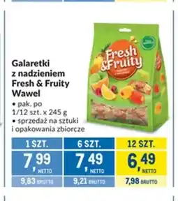 Makro Galaretki z nadzieniem Fresh & Fruity Wawel oferta