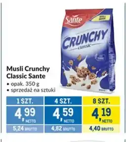 Makro Musli Crunchy Classic Sante oferta