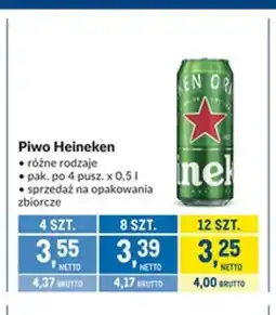 Makro Piwo Heineken oferta