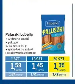Makro Paluszki Lubella oferta