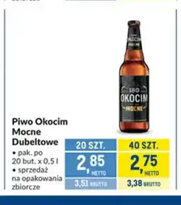 Makro Piwo Okocim Mocne Dubeltowe oferta